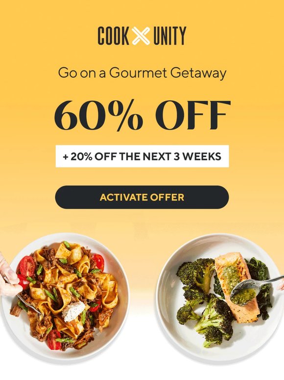 Goodbye cooking, hello chef meals.