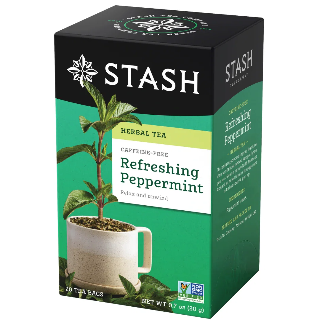 Image of REFRESHING PEPPERMINT <br>HERBAL TEA