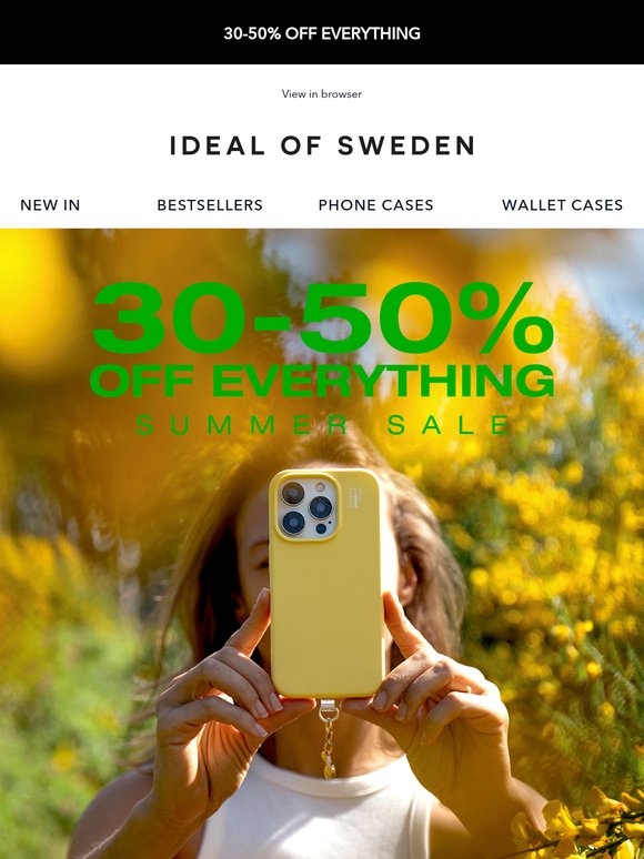 Silicone cases: up to 50% off