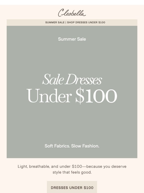 🤍 Dresses Under $100  —