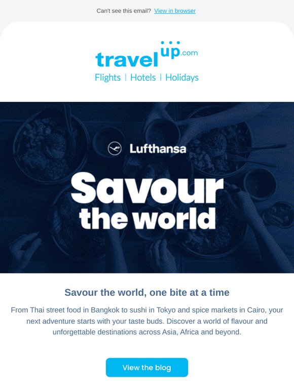 Savour the World, One Bite at a Time ✈