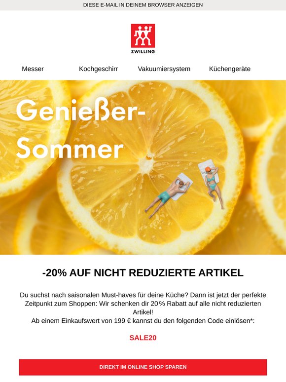 -20% auf nicht reduzierte Artikel