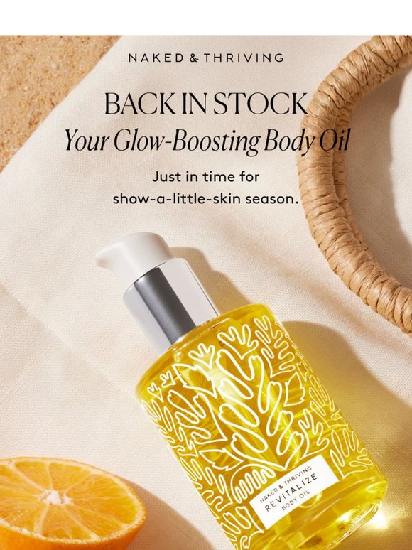 3 Fave Words: Back. In. Stock. 🤩