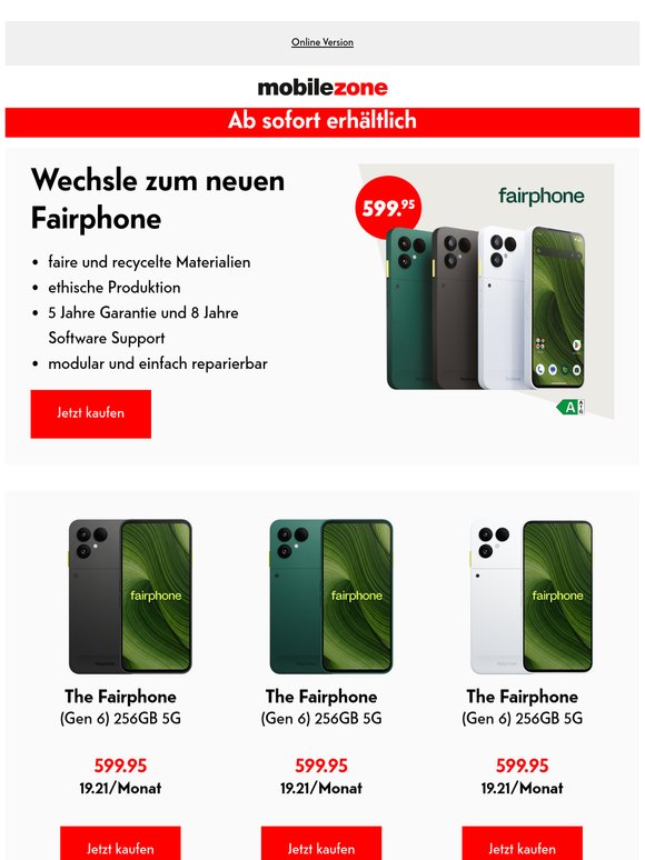 Das neue Fairphone ist da – ab 599.95