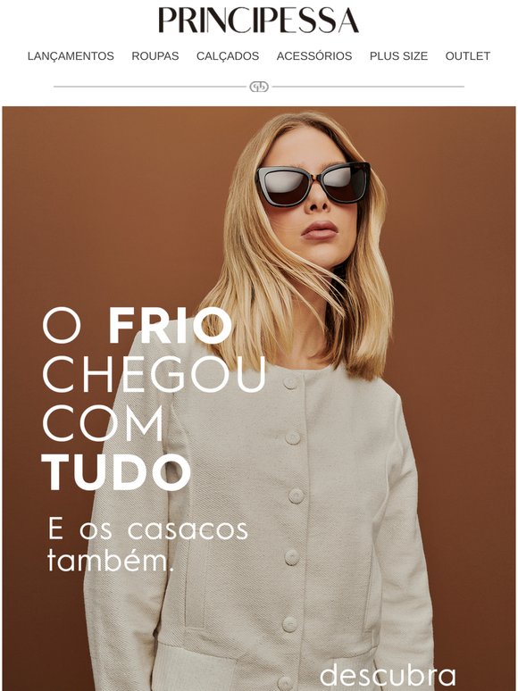 O frio chegou com tudo - E os casacos também.