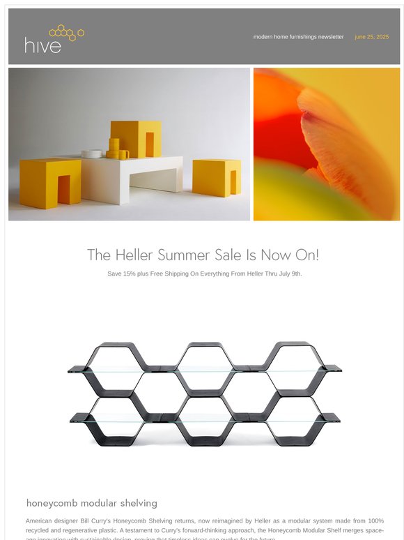 New & On Sale From Heller !