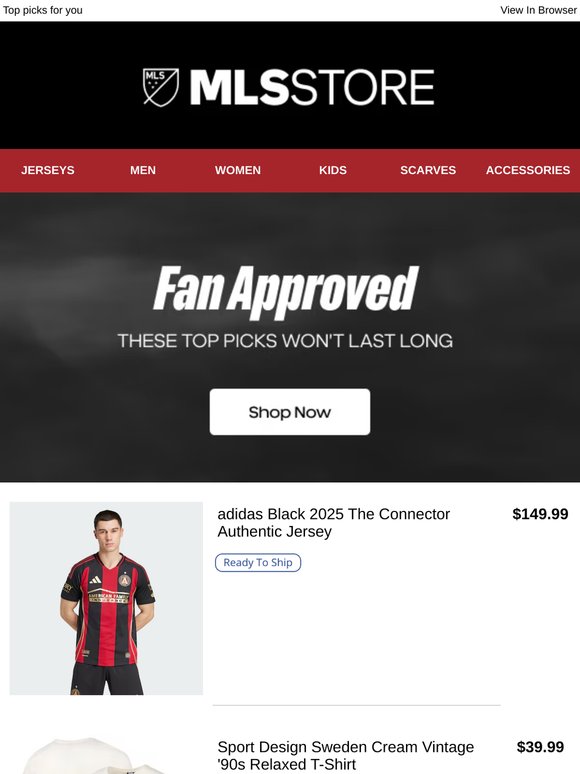 Top Fan Gear Picks For MLS