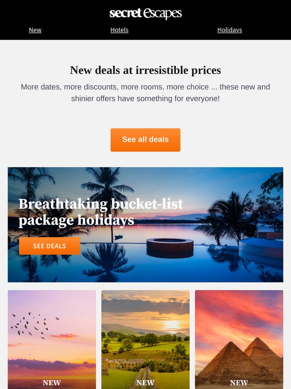 A thrill-seeking adventure awaits with these new offers!