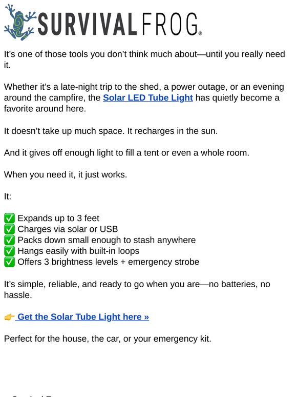 The light we use the most