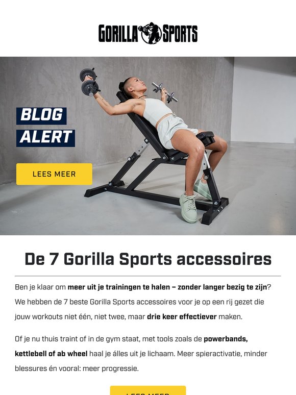 🔥 Maak je training 3x effectiever met deze 7 accessoires!