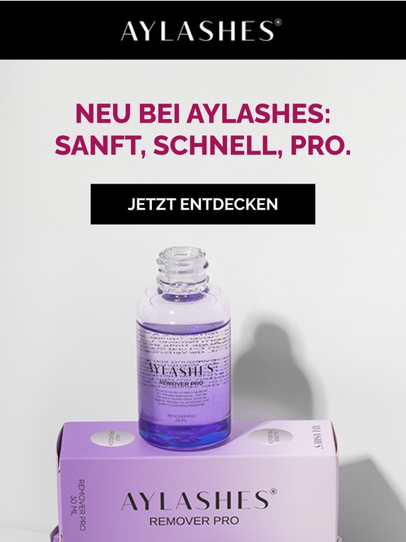 REMOVER PRO: Jetzt neu bei AYLASHES!😍