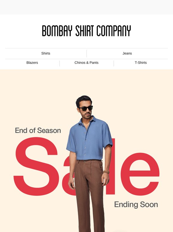 Last Few Days Left - End Of Season Sale