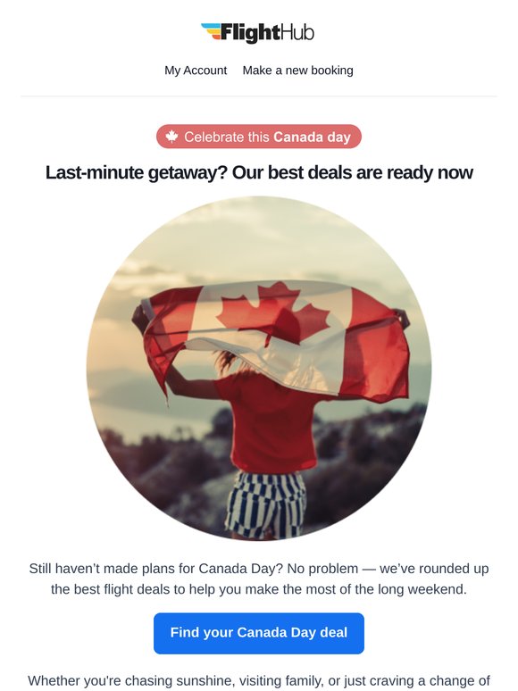 🛫 🍁 Canada Day is coming — where will you go?