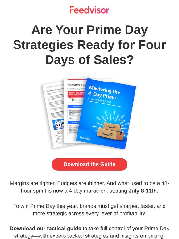 4 Days. 1 Plan. Dominate Prime Day with THESE Expert Strategies