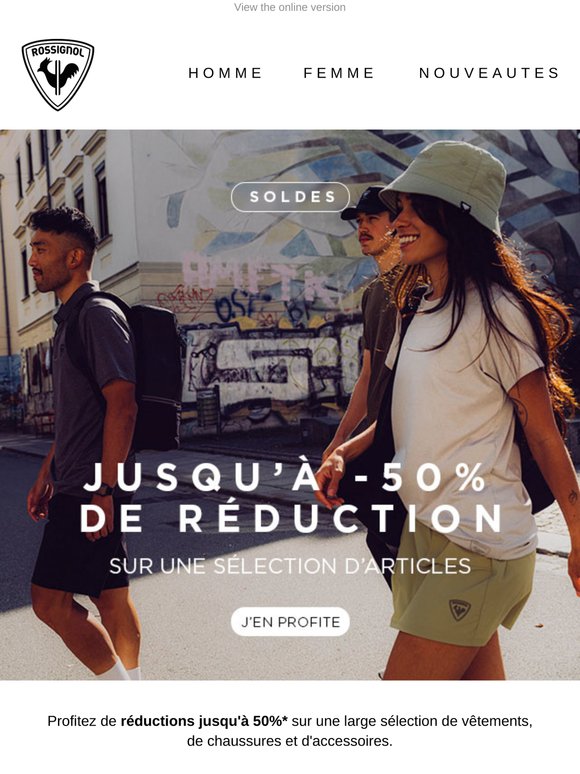 SOLDES : Jusqu’à -50% !