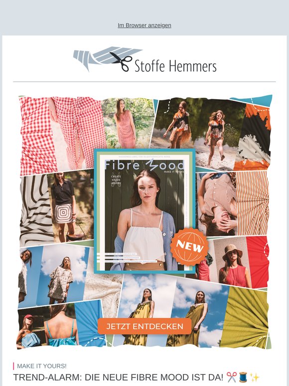🤩 Fibre Mood #34 – Entdecke die neuen Trend-Schnittmuster & passende Stoffe!