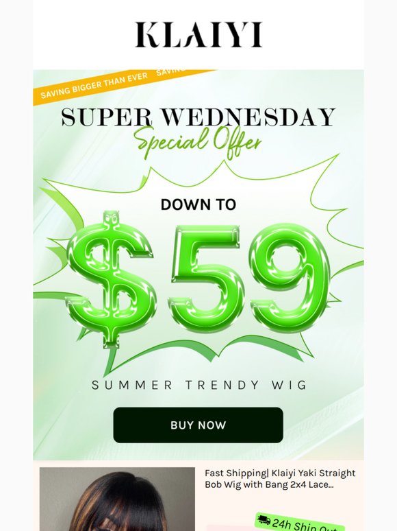 Your $59 Order Is Ready!