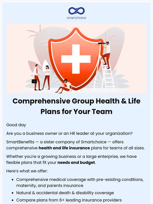 Group Health & Life Insurance for Employees