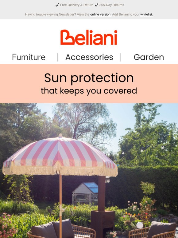 Enjoy summer with lasting outdoor protection ☀️