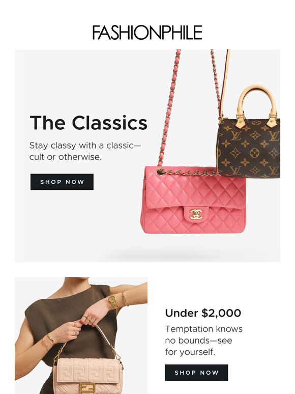 👜 Carry a Classic
