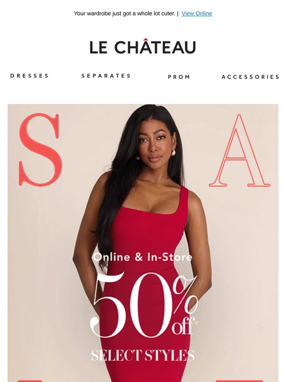 NEXT STOP: 50% OFF THESE SUMMER STYLES