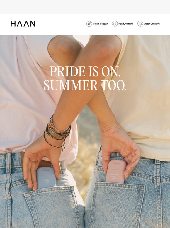 Sun, color, and pride. Welcome to the most you summer ever.