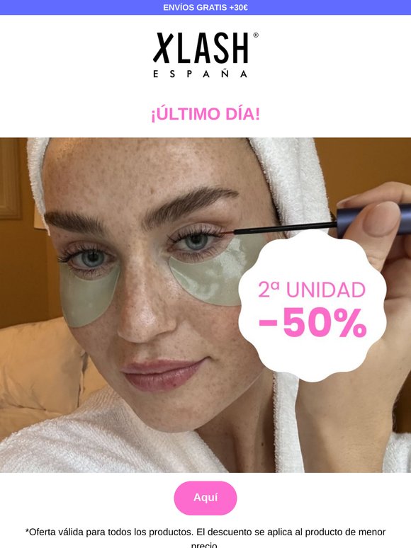 ¡ÚLTIMO DÍA! 💖 2ª unidad -50% Dto.