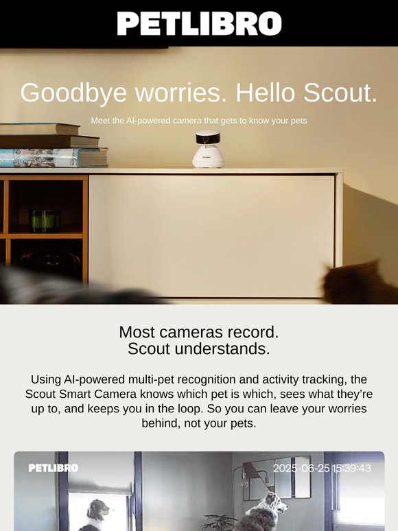NEW! The Scout Smart Camera is here