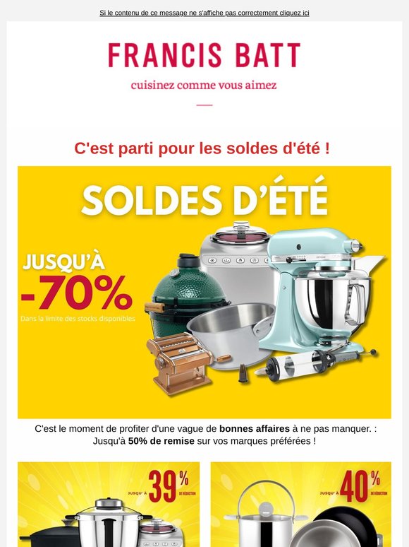 C'est parti pour les soldes d'été 2025 !