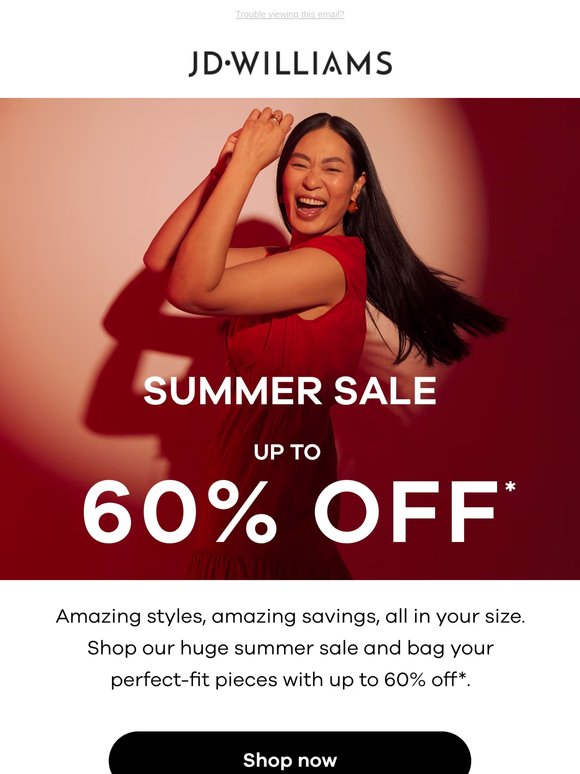 Summer sale: too good to miss (we’re serious)