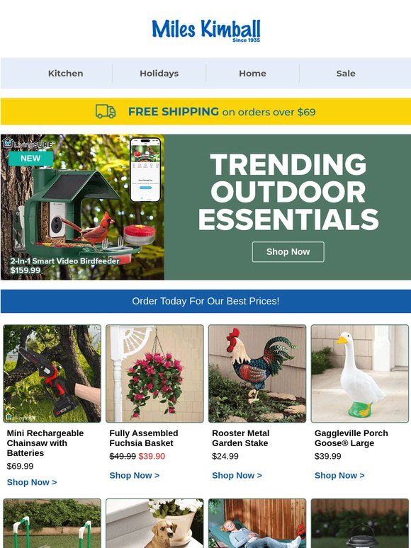 Trending Now: Outdoor Must-Haves