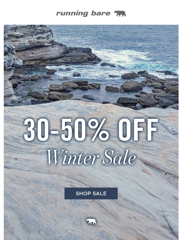 Our Winter Sale Starts Now! 30-50% Off!