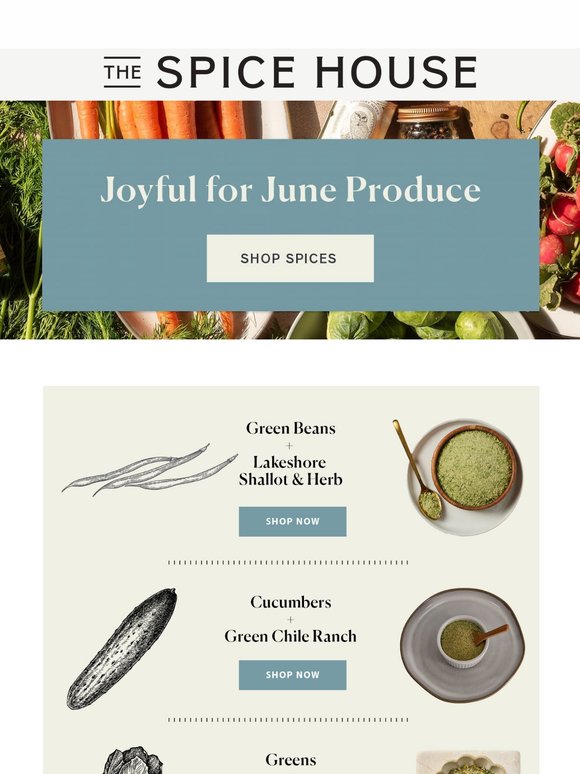 🥬 Joyful for June Produce 🥒