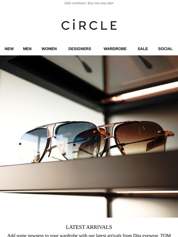 NEW IN | Dita eyewear, Moncler, Tom Ford*