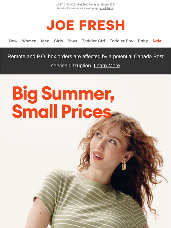 Your Summer Flex? The Price.
