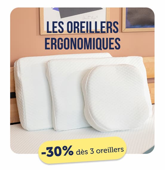 Les oreillers ergonomiques
