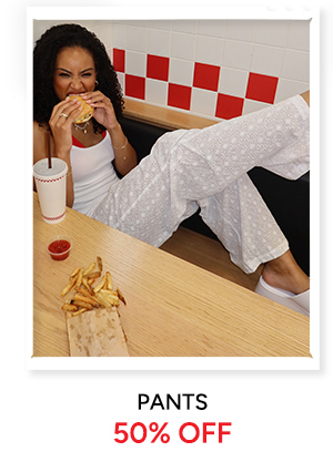Pants 40% off 