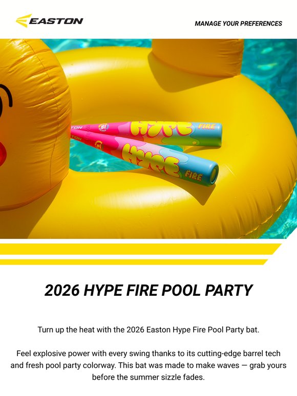 Make a Splash — Swing the Hype Fire Pool Party
