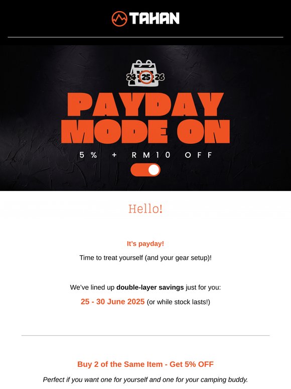 Payday Sale: Bundles + RM10 OFF!