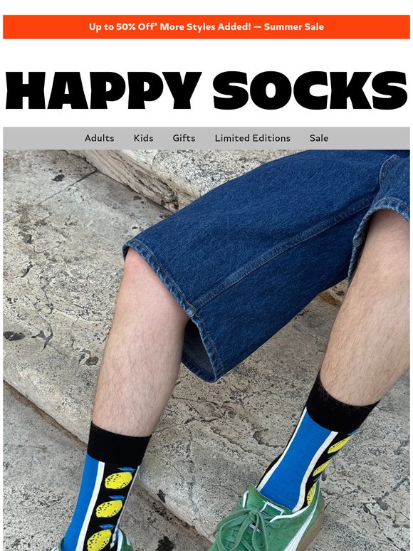 Ciao, Roma! Happy Socks has landed ☀️
