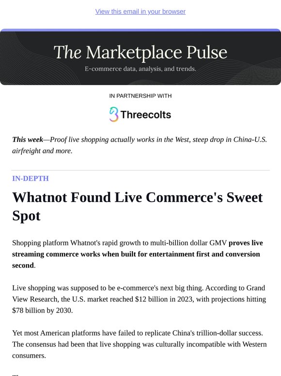 Whatnot Found Live Commerce's Sweet Spot