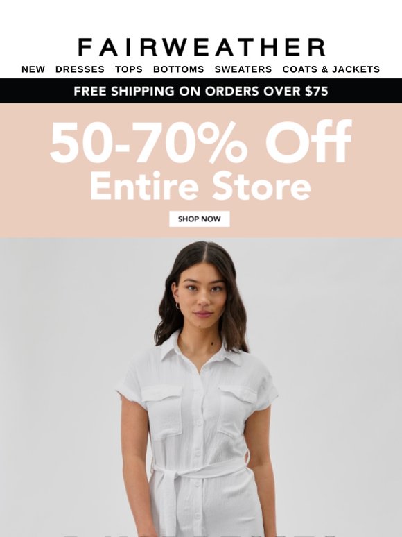⏳ Hurry! 50-70% Off Day Dresses Won’t Last!