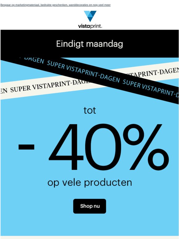 Klaar om je voorraad aan te vullen? De Grote Uitverkoop is begonnen: tot -40% op veel producten
