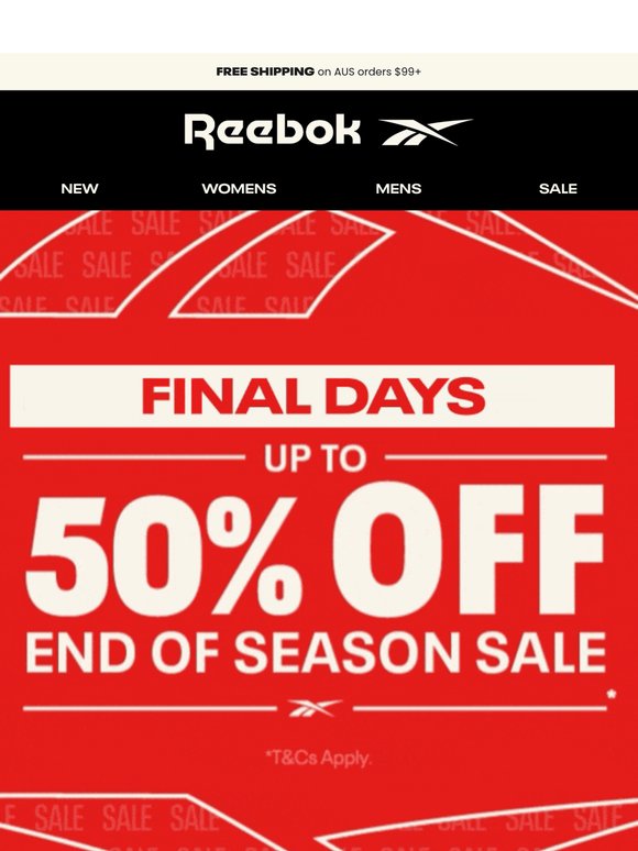 FINAL DAYS OF SALE ⏲️