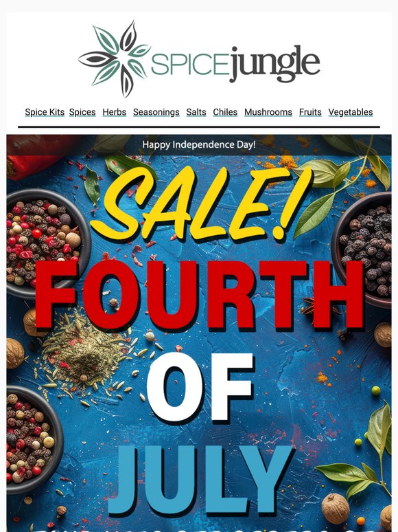 July 4th Sale! $17.76 Off Orders of $75 or Greater!