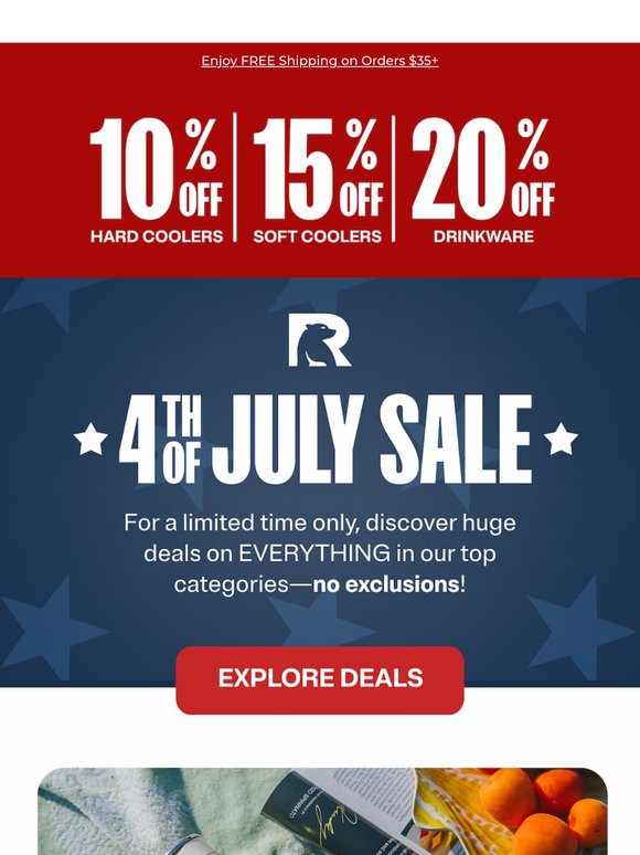 Save on ALL Coolers & Drinkware