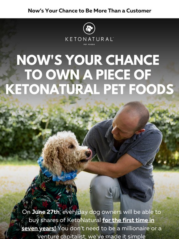 Now’s Your Chance to Be More Than a Customer