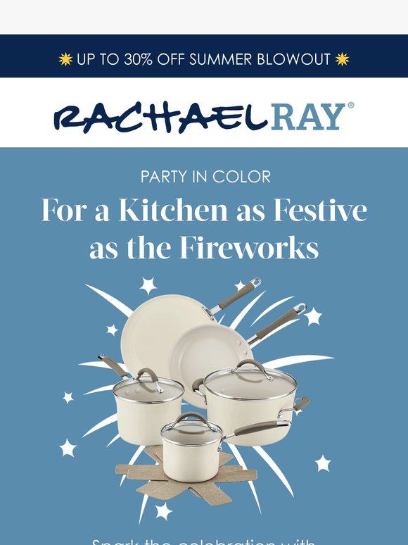 Kitchen Ready with Red, White, & Blue ❤️🤍💙