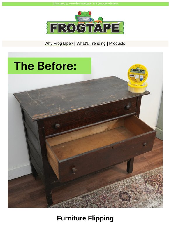 Project Reveal - Furniture Flip