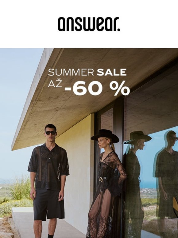 🔥 SUMMER SALE AŽ -60 %! 🔥